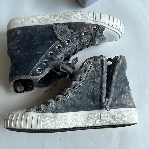 PHILIPPE MODEL High-Top Blue Sneakers-Sz EU38 - Picture 12 of 16